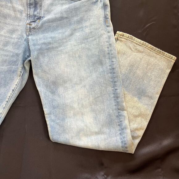 American Eagle Flex Jeans Men’s 36x30 Blue Denim Stretch Straight Fit - Picture 8 of 10